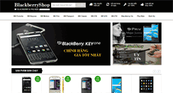 Desktop Screenshot of blackberryshop.vn
